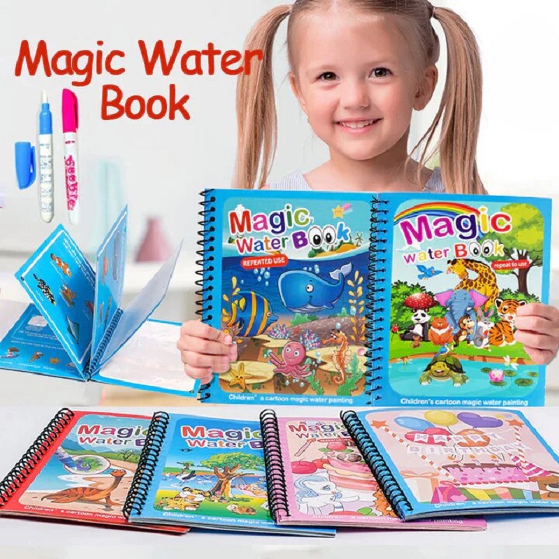 Magic Water Paint Book