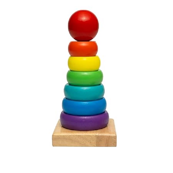 Wooden Ring Stacking Toy