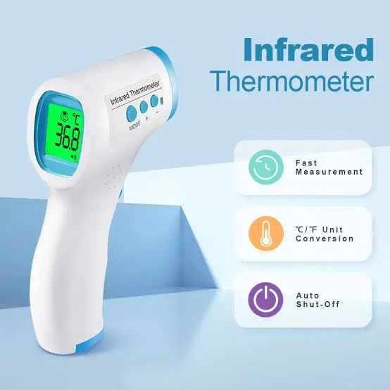 Medical Temperature Infrared Thermometer Forehead Digital Non-contact Thermometer LED Display Fever Measure Tool For Baby Adult